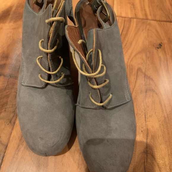 Rachel Comey grey wooden heels - Picture 6 of 6